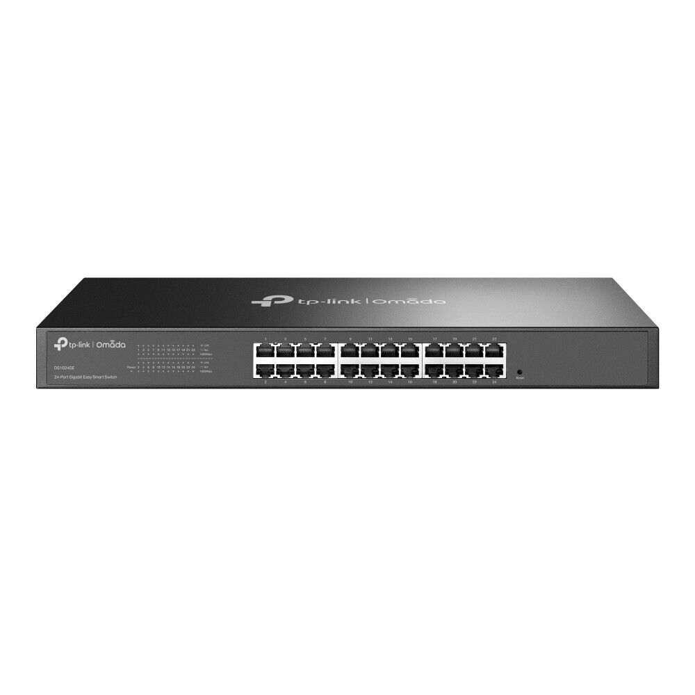 TP-Link DS1024GE | Omada 24-Port 1000Mbps Gigabit Easy Smart Rack-Mount Switch