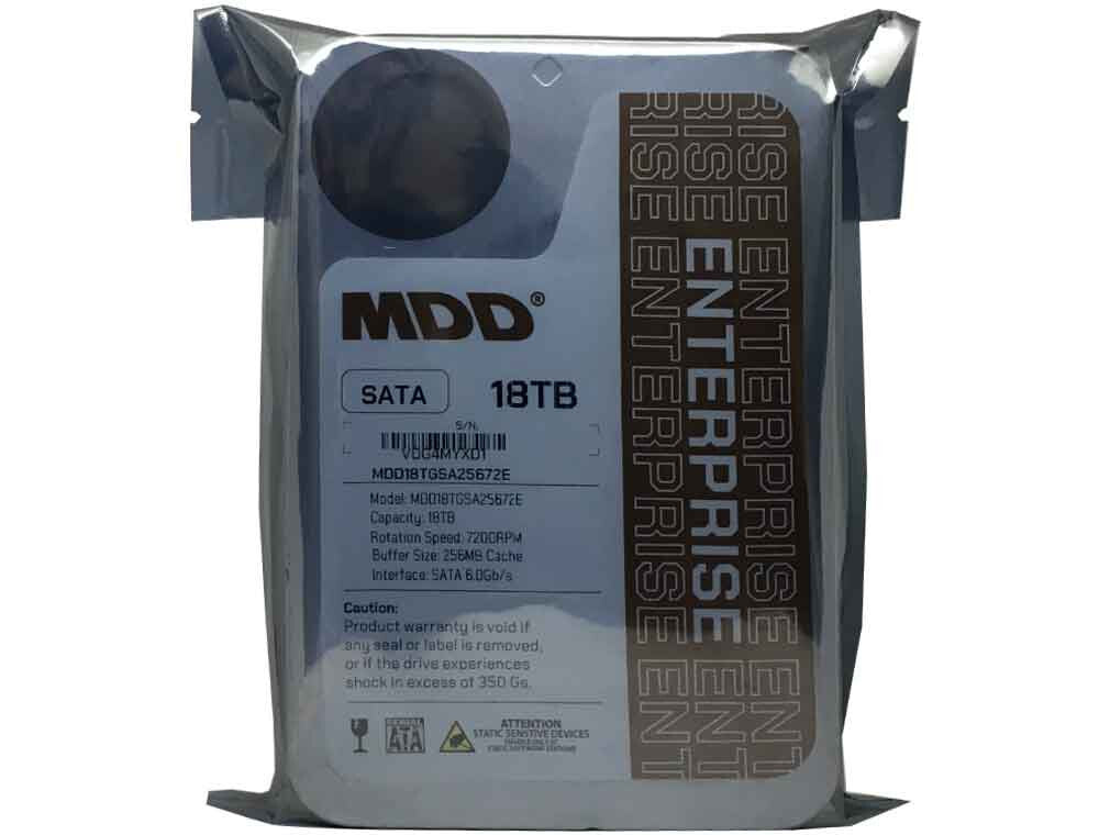 MDD 18TB 7200RPM 256MB Cache SATA 6G 3.5" Enterprise Hard Drive Datacenter, RAID