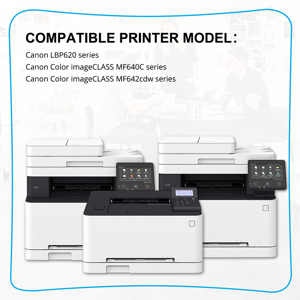 10PK 054 Toner Cartridge for Canon 054 imageCLASS MF641cw MF642cdw LBP622cdw