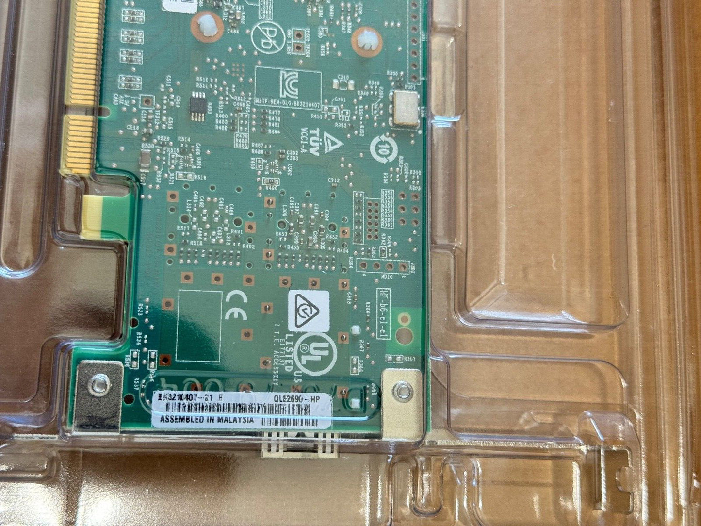 HP QLE2690-HP Single Port 16Gb HBA SN1100Q 853010-001 No SFPs High Profile