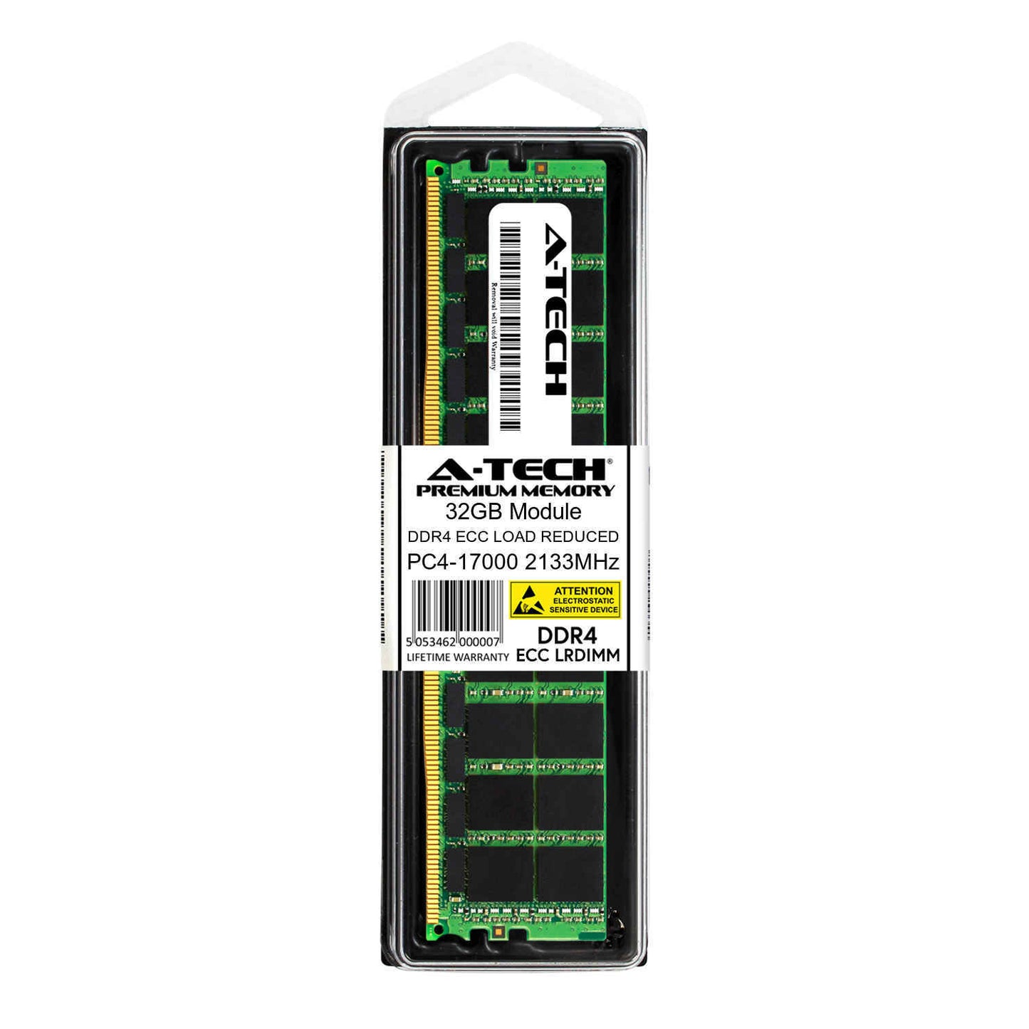 32GB PC4-17000L LRDIMM (Samsung M386A4G40DM0-CPB2Q Equivalent) Server Memory RAM