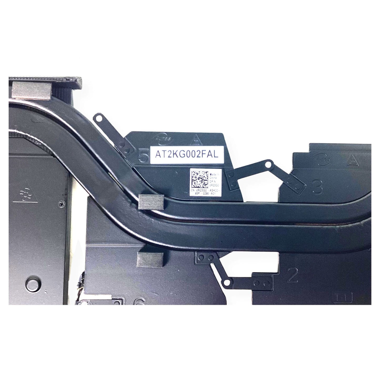 Genuine Dell Alienware M17 R2 N18P Laptop CPU GPU Heatsink Cooling Fan R23G0