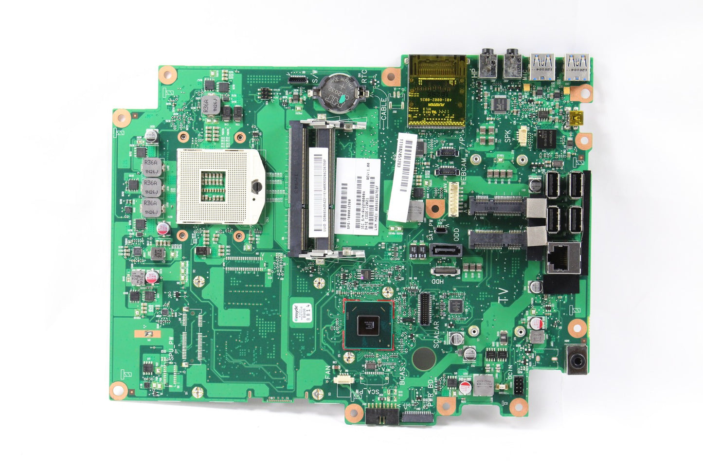 Genuine Toshiba DX1215 21.5" AIO DDR3 989 Socket Intel Motherboard T000012360