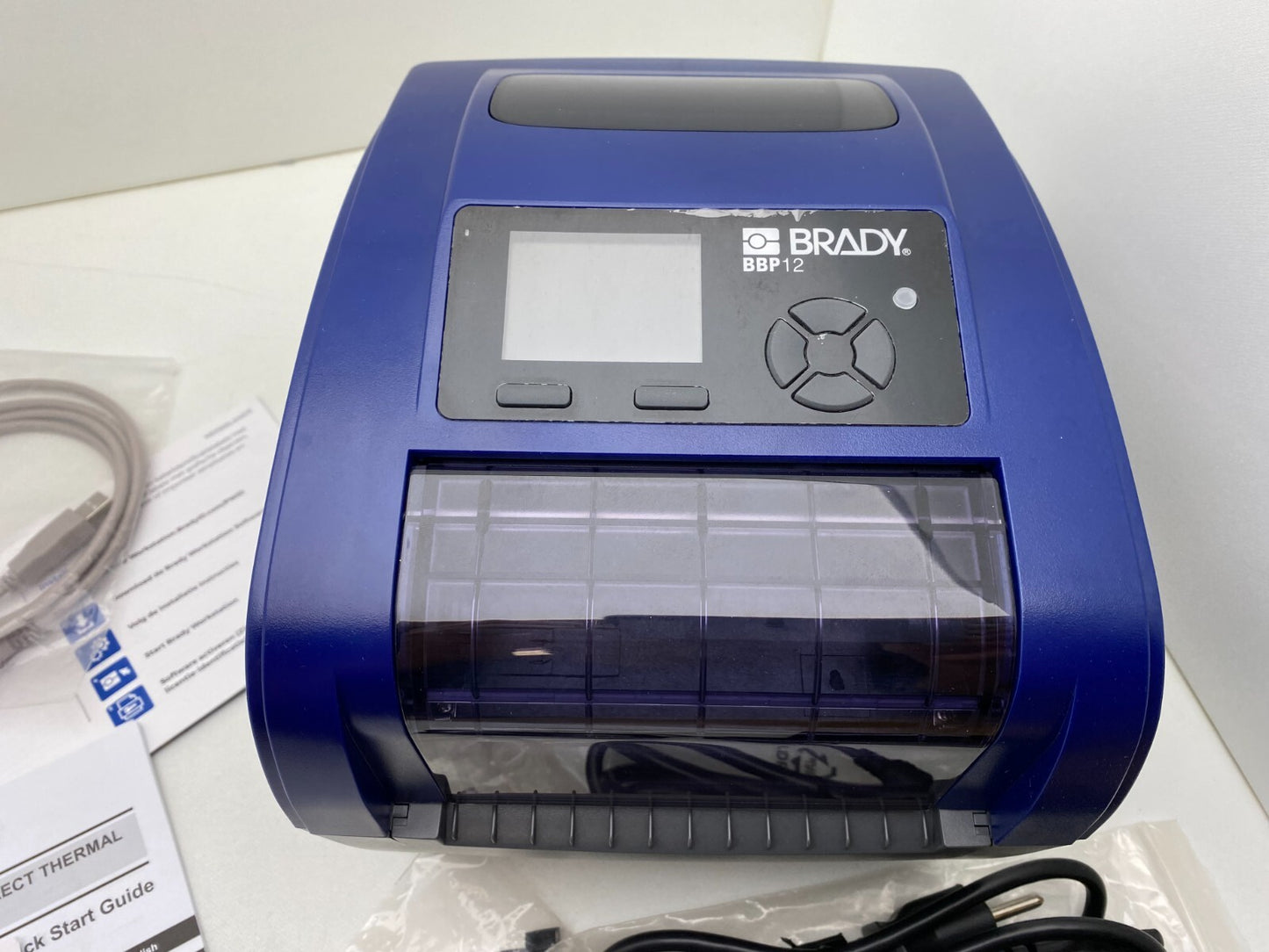Brady BBP12 label printer B/W direct thermal / thermal transfER BBP12-NA-PWID