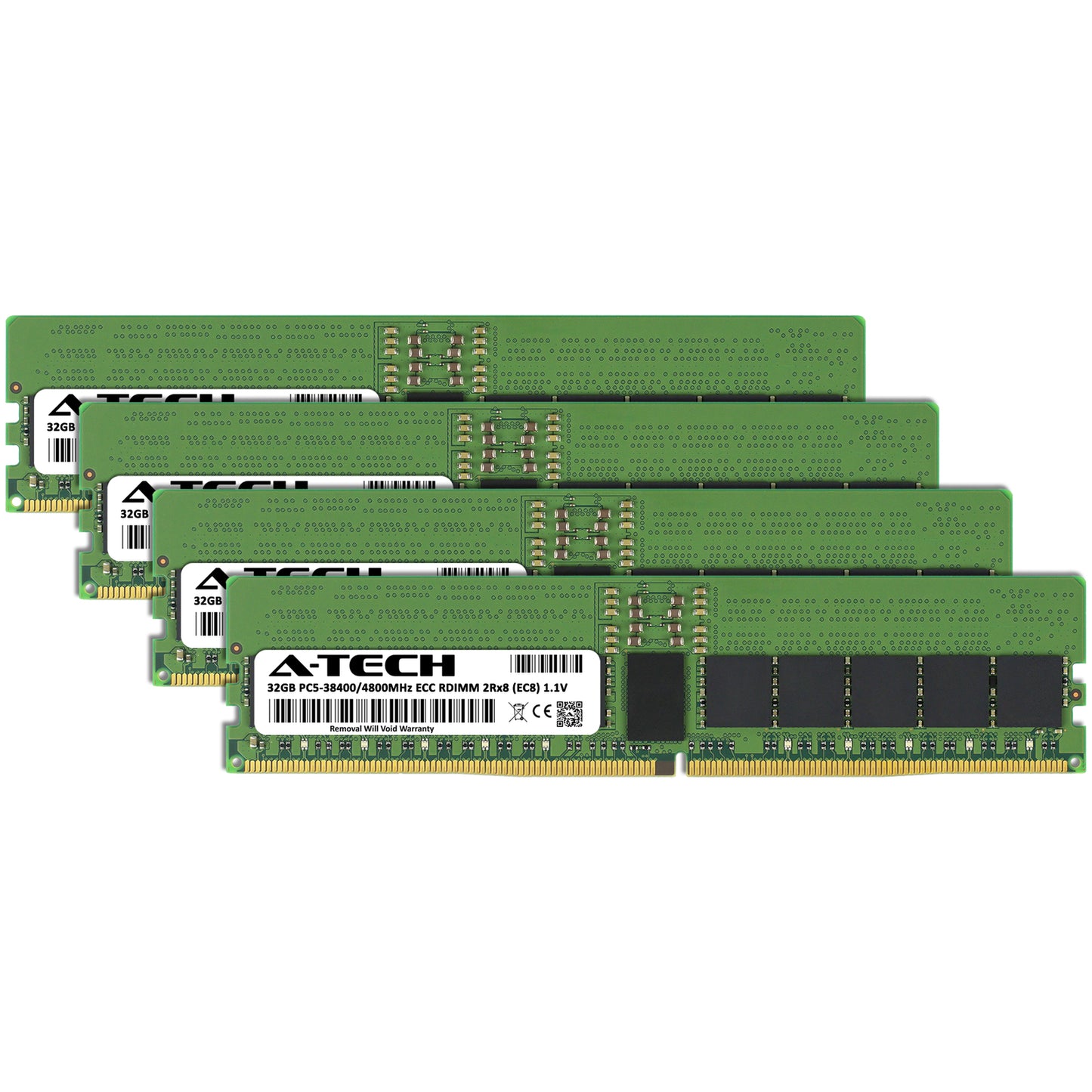128GB 4x32GB PC5-4800 EC8 RDIMM Supermicro 4125GS-TNHR2-LCC Memory RAM