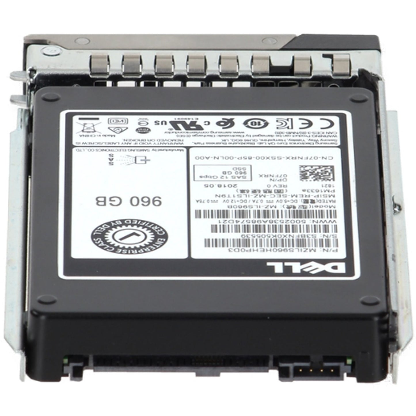 Dell 960GB 12Gbps SAS RI TLC 2.5 SSD PM1633a (7FNRX) (NOT FOR HOME PC)