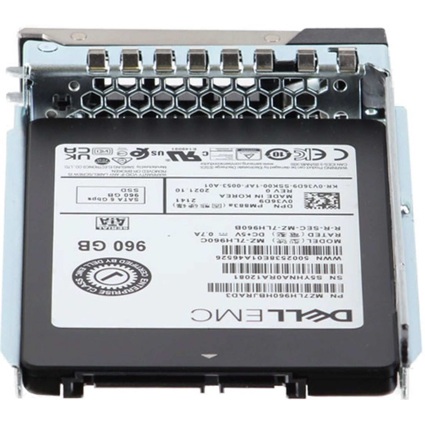 Dell 960GB 6Gbps SATA RI TLC 7mm 2.5 SSD PM883a (V36D9)