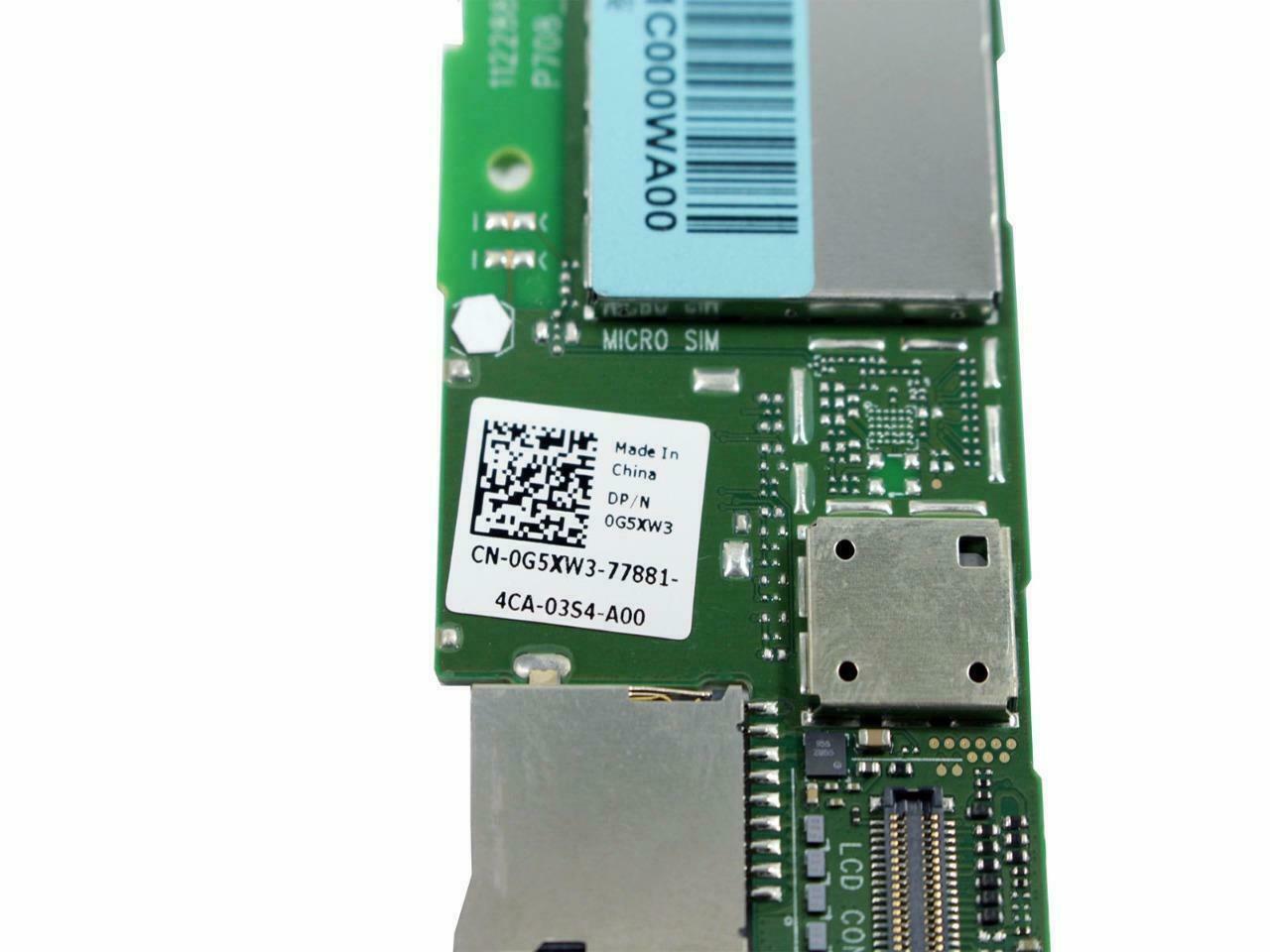 LOT x 10 Dell Venue 7 3740 WIFI Tablet Motherboard Intel Atom Z3460 1.6GHZ 50F6M