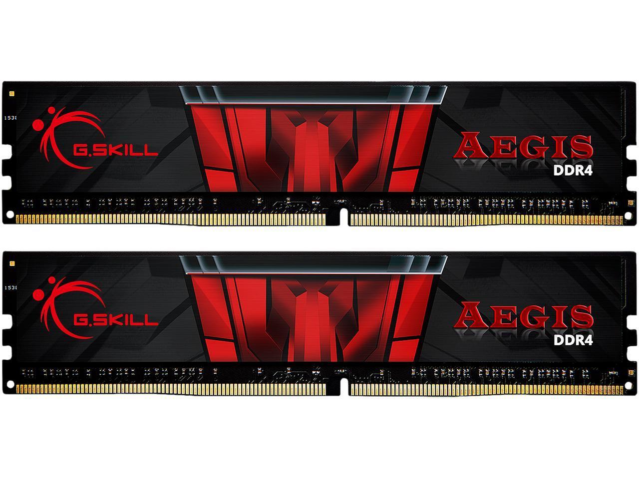 G.SKILL Aegis 16GB (2 x 8GB) DDR4 3200 (PC4 25600) Intel XMP 2.0 Memory Kit Mod