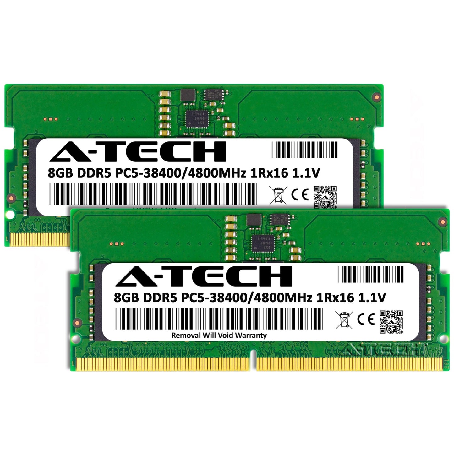 16GB 2x 8GB DDR5-4800 Supermicro E100-13AD-E E100-13AD-H E100-13AD-L Memory RAM