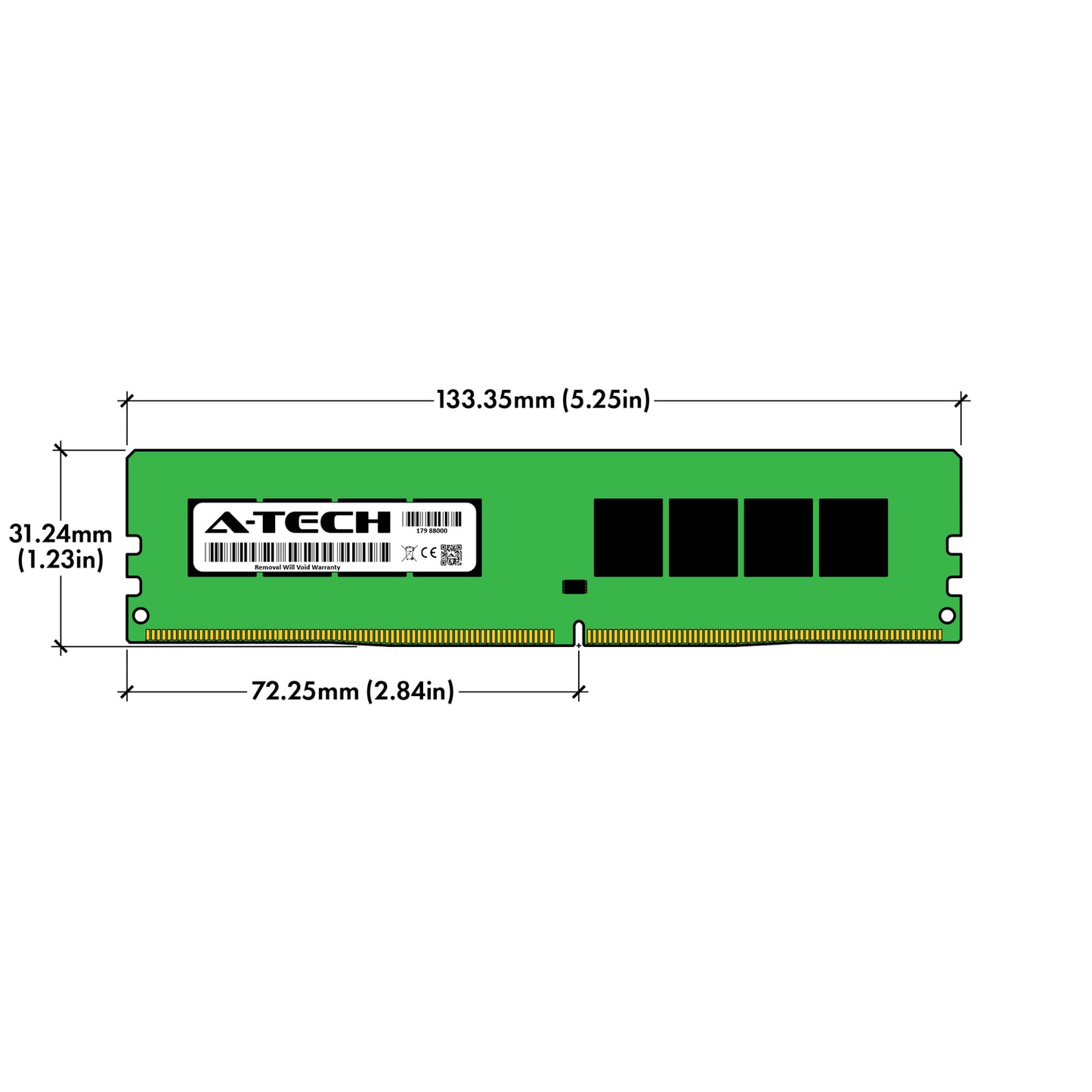16GB PC4-23400 ECC REG Memory RAM for Dell PowerEdge C6420 (AA579532 Equivalent) (NOT FOR HOME PC)