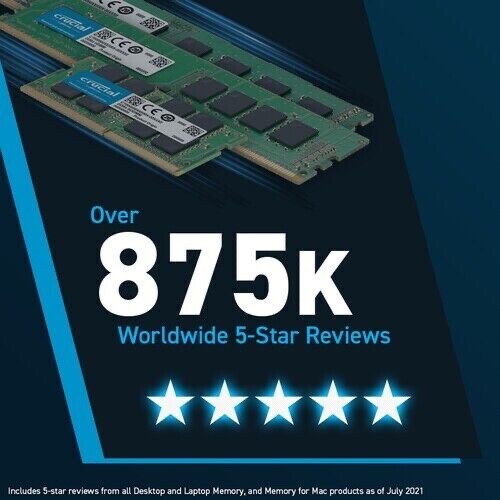 Crucial 64GB Kit Sodimm 2 x 32GB 262-Pin DDR5 5600 PC5-44800 Laptop Memory