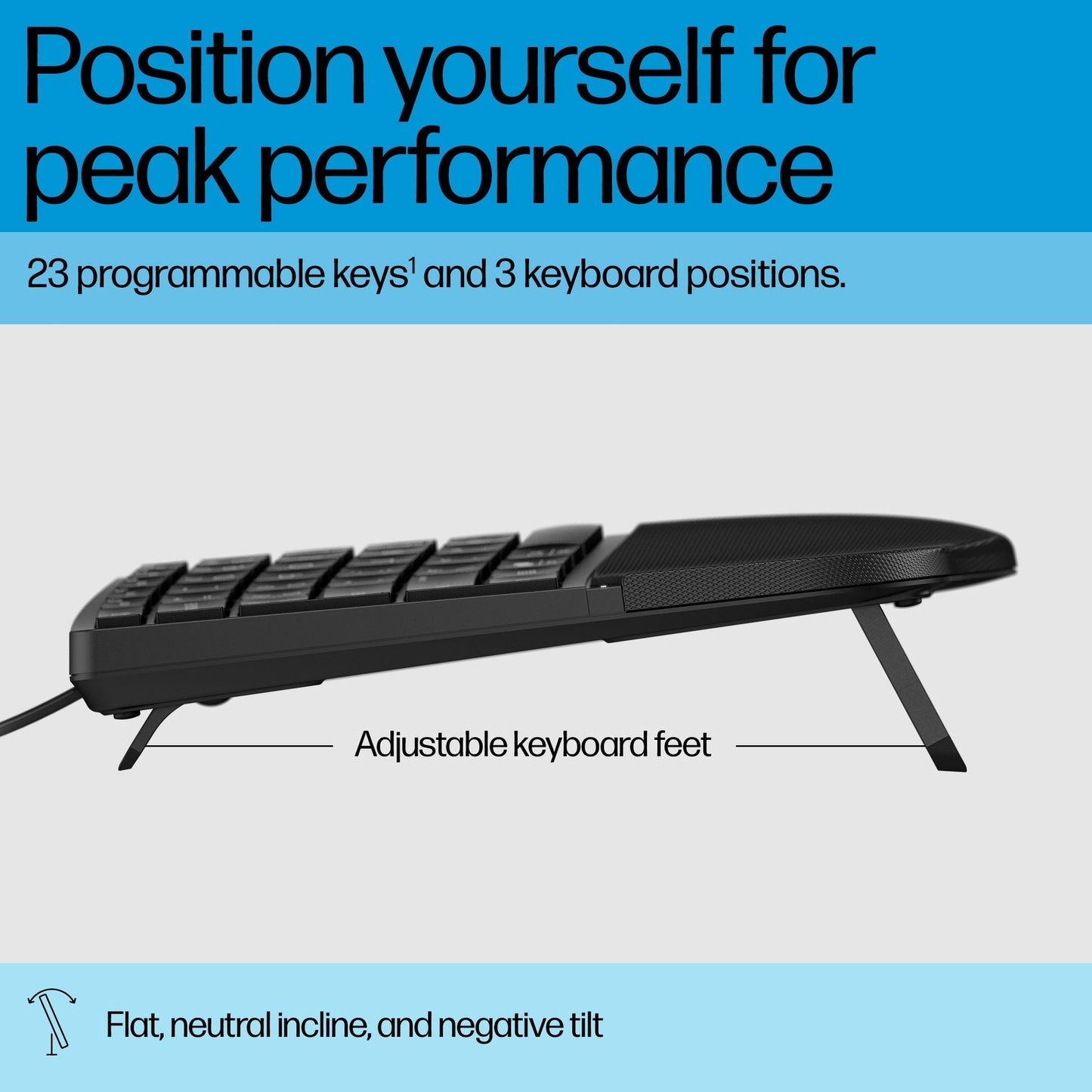 HP 480 Comfort Wired Keyboard