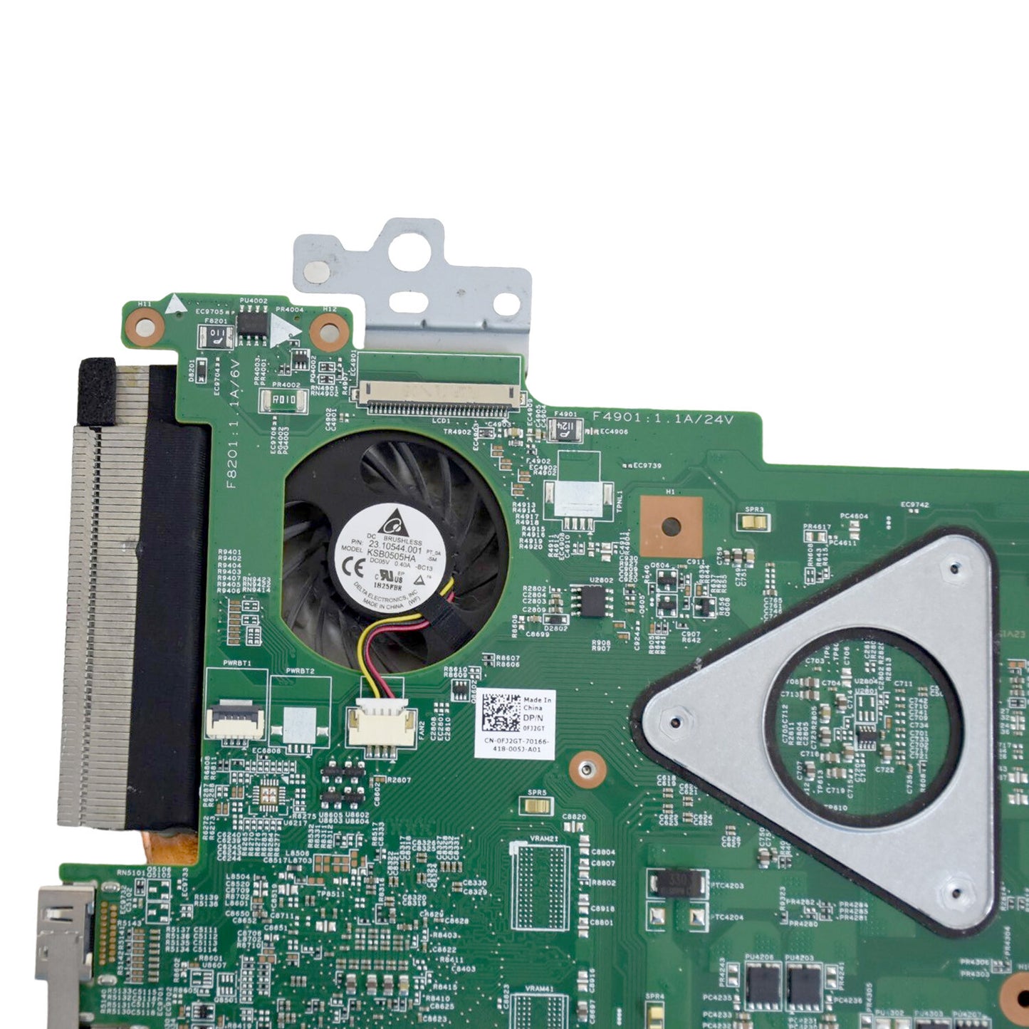 DELL INSPIRON M5110 AMD SOCKET FS1 DDR3 LAPTOP MOTHERBOARD FJ2GT 55.4IE01.401