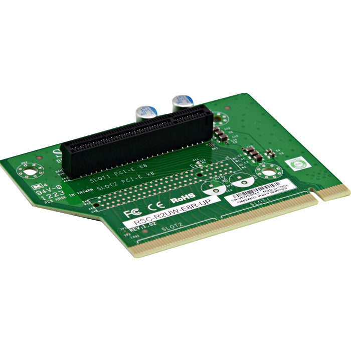 Supermicro RSC-R2UW-E8R-UP 2U RHS WIO Riser Card with a PCI-E x8 for UP MBs