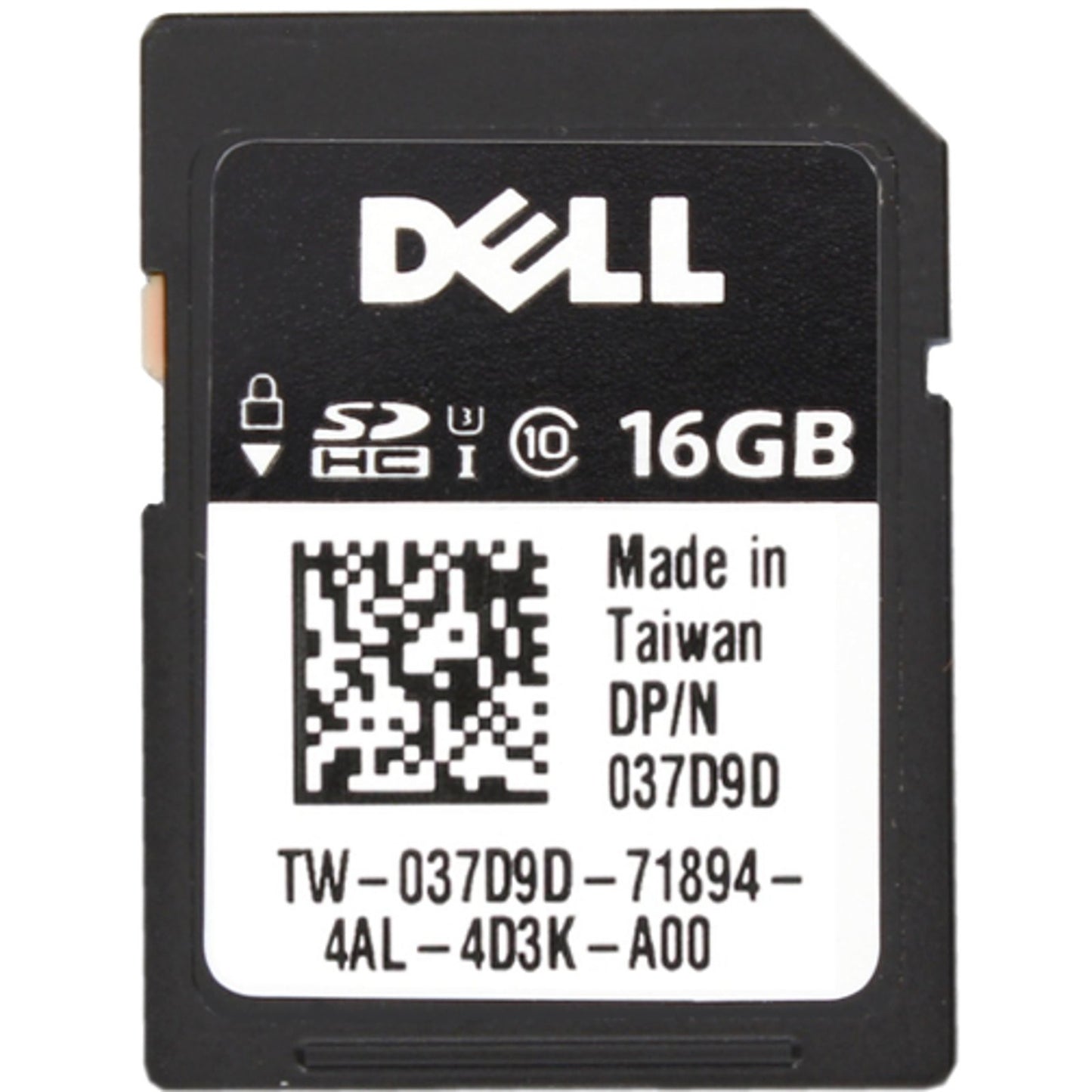 Dell 16GB iDRAC vFlash SDHC Card (37D9D)