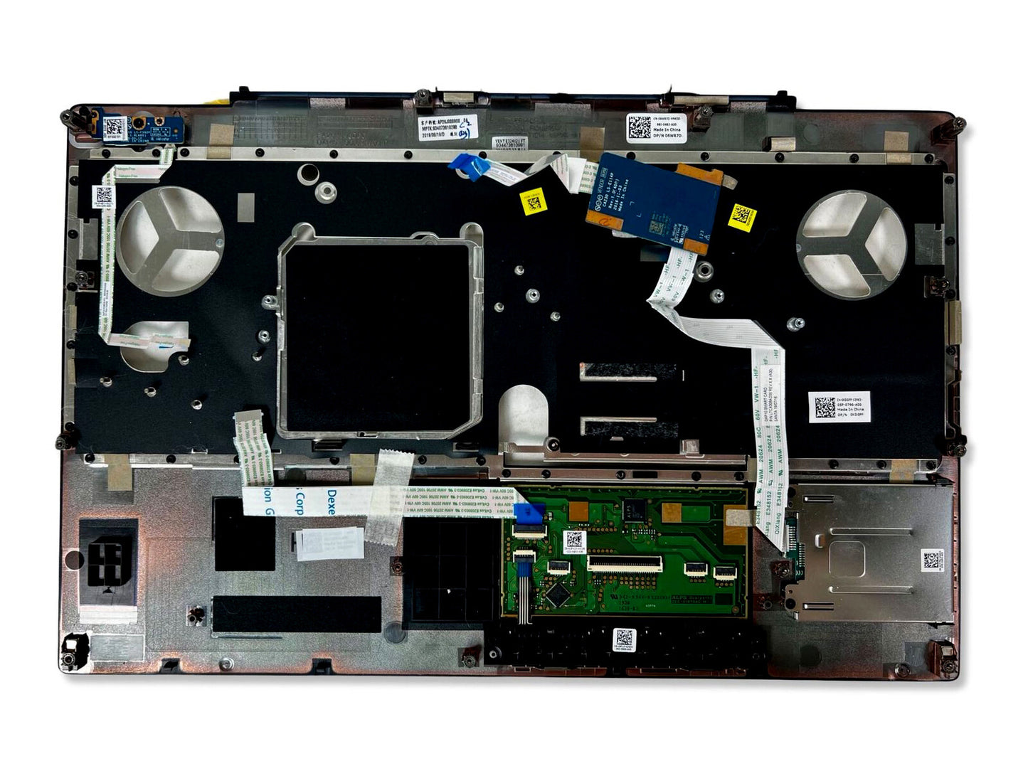 Dell Precision 7530 Touchpad Palmrest Touchpad Assembly W/Smartcard Reader KDGPF