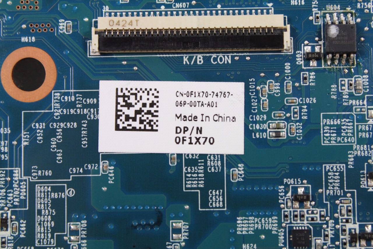 Genuine Dell Inspiron N301Z I3-330UM Laptop Motherboard F1X70 0F1X70