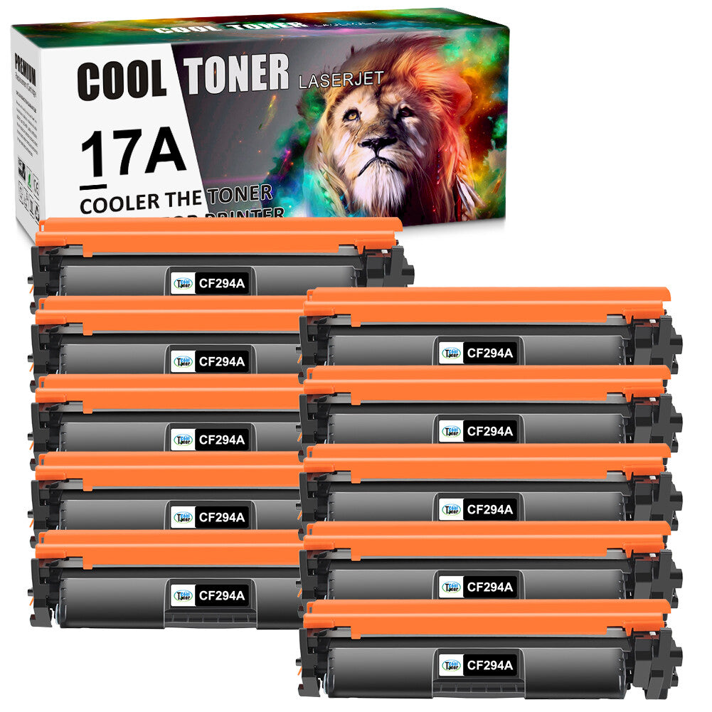 10PK CF217A Toner Cartridge Fit for HP 17A LaserJet Pro M102a MFP M130nw M130fn