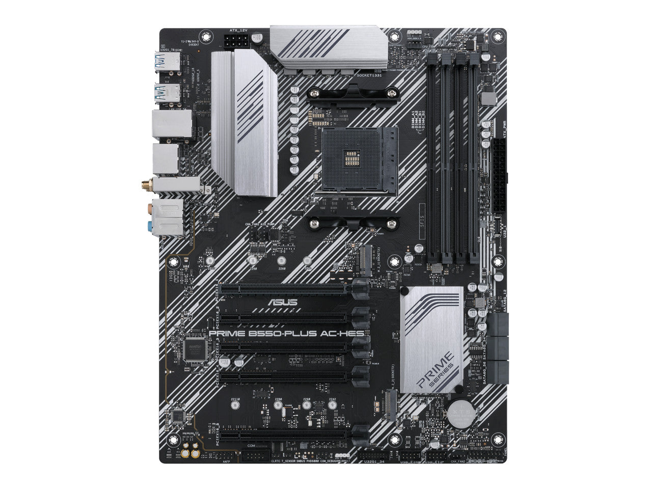 ASUS Mothe ASUS|PRIME B550-PLUS AC-HES % Motherboard