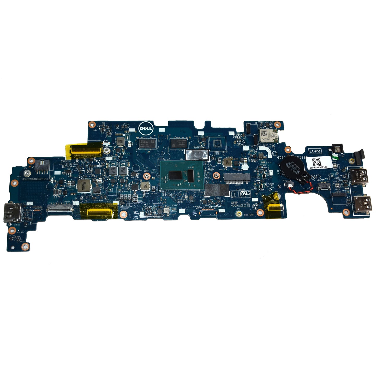 Dell Latitude 3120 Motherboard Intel Celeron N5100 4GB RAM LA-K512P M0JC3