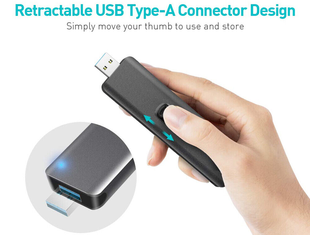 Avolusion (C2588-480G+32G) Slim 480GB USB 3.1 External SSD +32GB USB Flash Drive