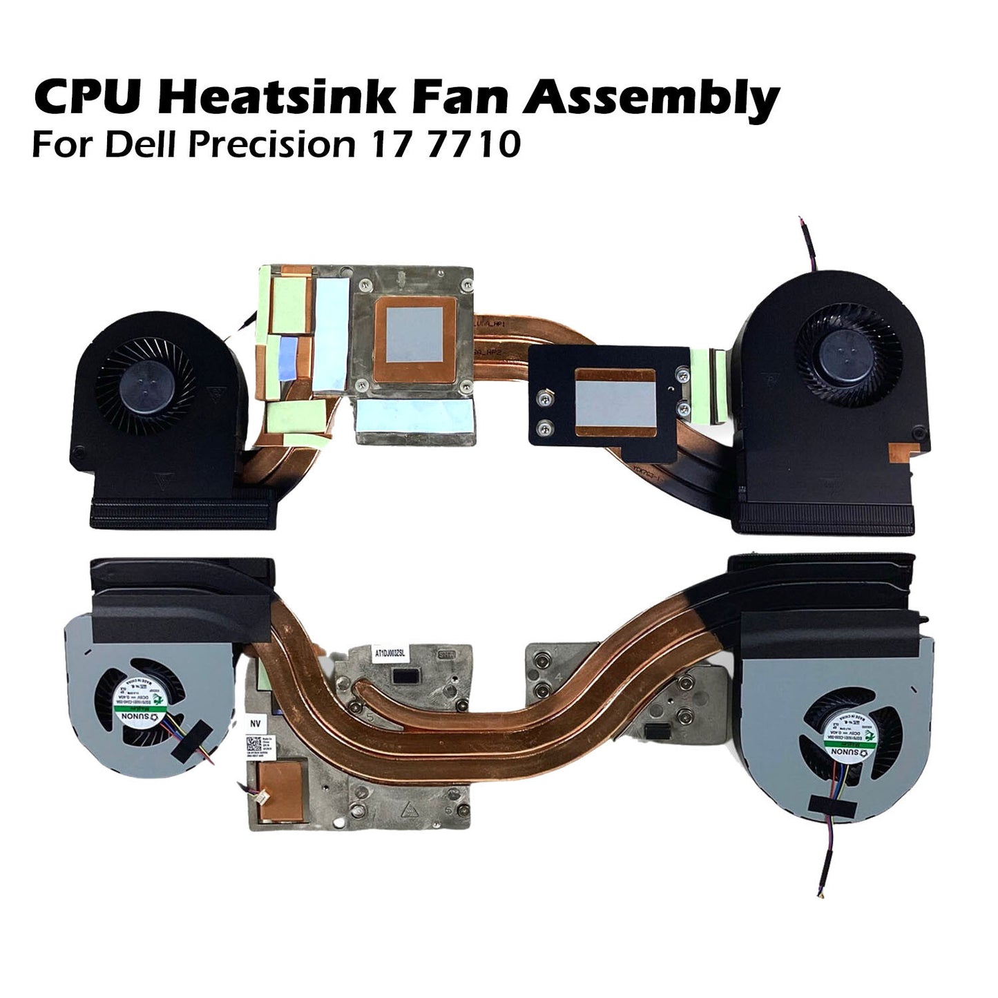 Dell Precision 7710 7720 M4500 CPU GPU Cooling Heatsink Fan Assembly YJNJK