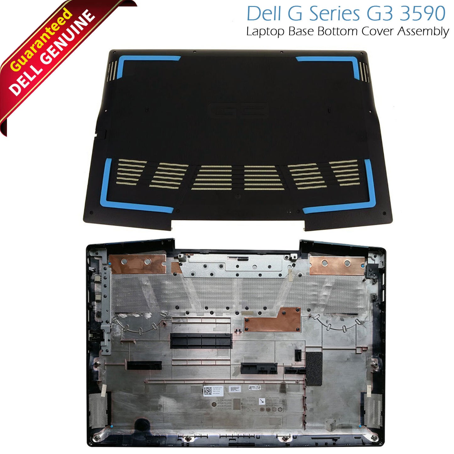Lot of 2 Dell Inspiron 15 3590 G Series Bottom Base Cover Assembly KV9X9 G4V93