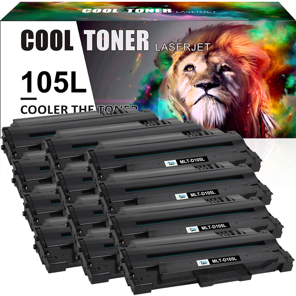 12x MLT-D105L Toner for Samsung ML-1915 ML-2525 SCX-4601 SF-650 650P