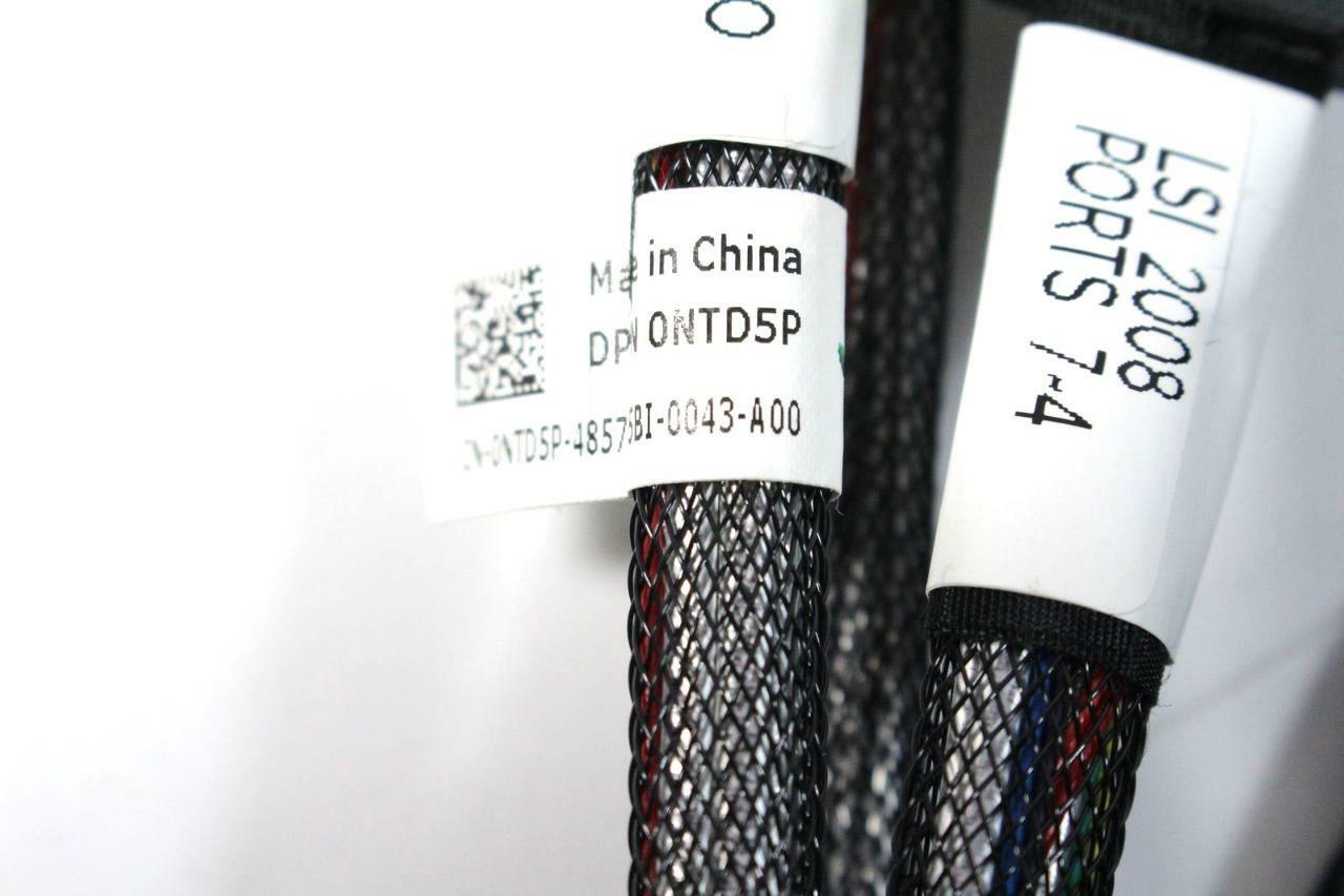 New Genuine Dell PowerEdge C6220i LSI2008 2U SAS Cable NTD5P (NOT FOR HOME PC)