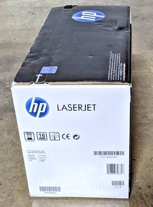 Genuine HP 10A Q2610A Black Toner Cartridge 6K Page HP LaserJet 2300L 2300 NEW