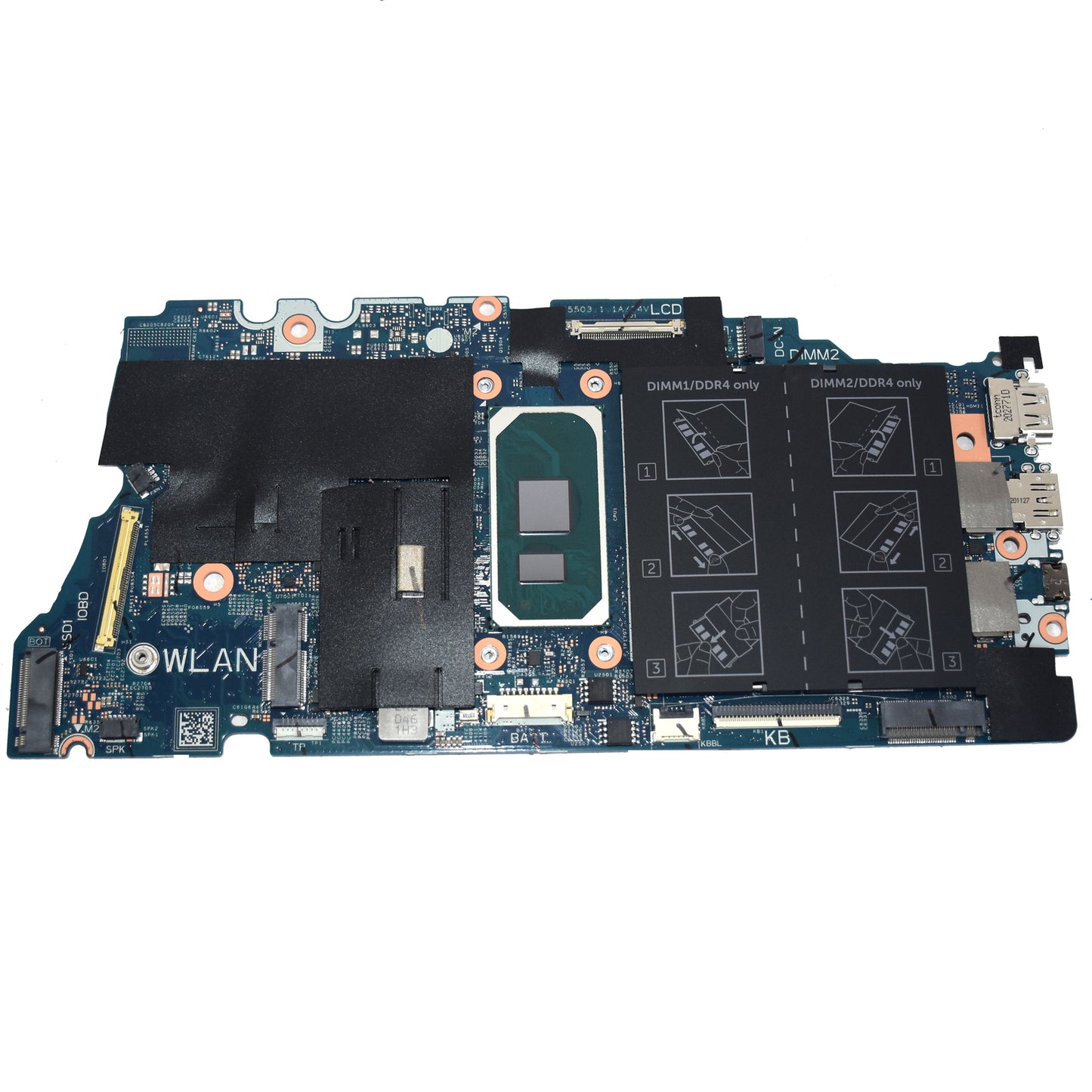 Dell Inspiron 15 5501 Core i5-1035G1 Quad-Core 1.0GHz DDR4 Motherboard TG76R