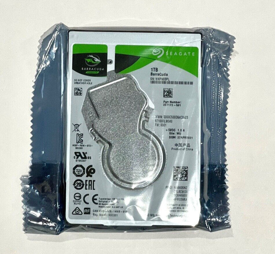 SEAGATE ST1000LM048 1 TB 128MB 6Gb/s SATA 2.5" LAPTOP HDD HARD DRIVE