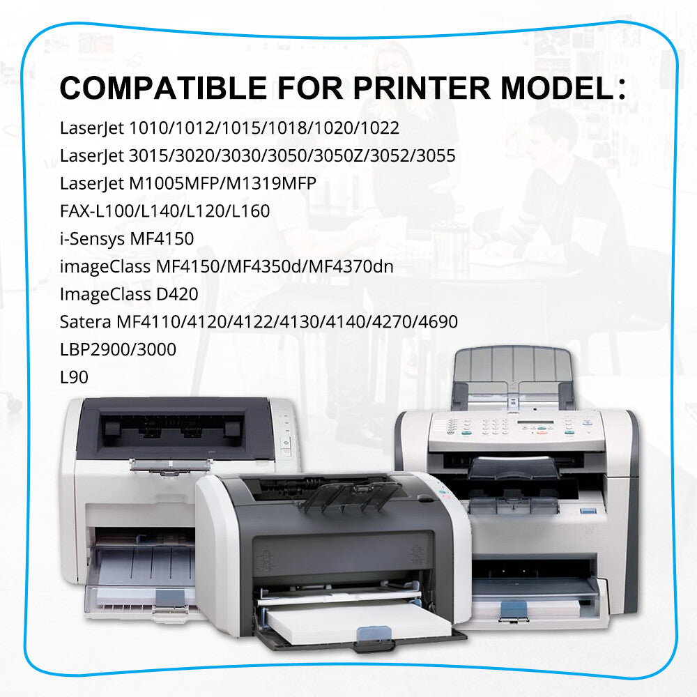 20x Toner Replacement For HP 12A LaserJet 1018 1020 1022 1010 1015 1012