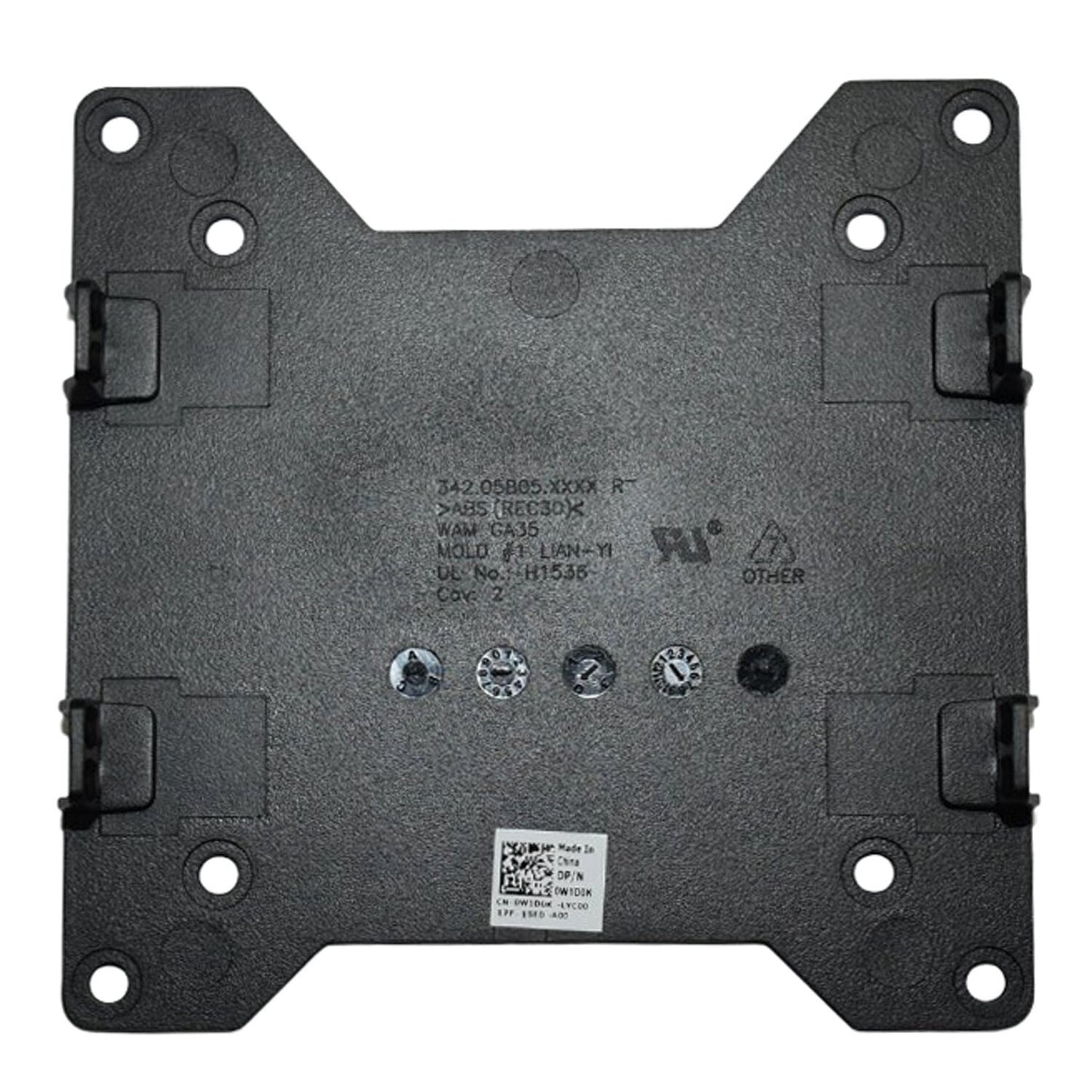 Genuine Dell Wyse 3040 Thin Client Wall Mounting Bracket Black 0W1D0K W1D0K