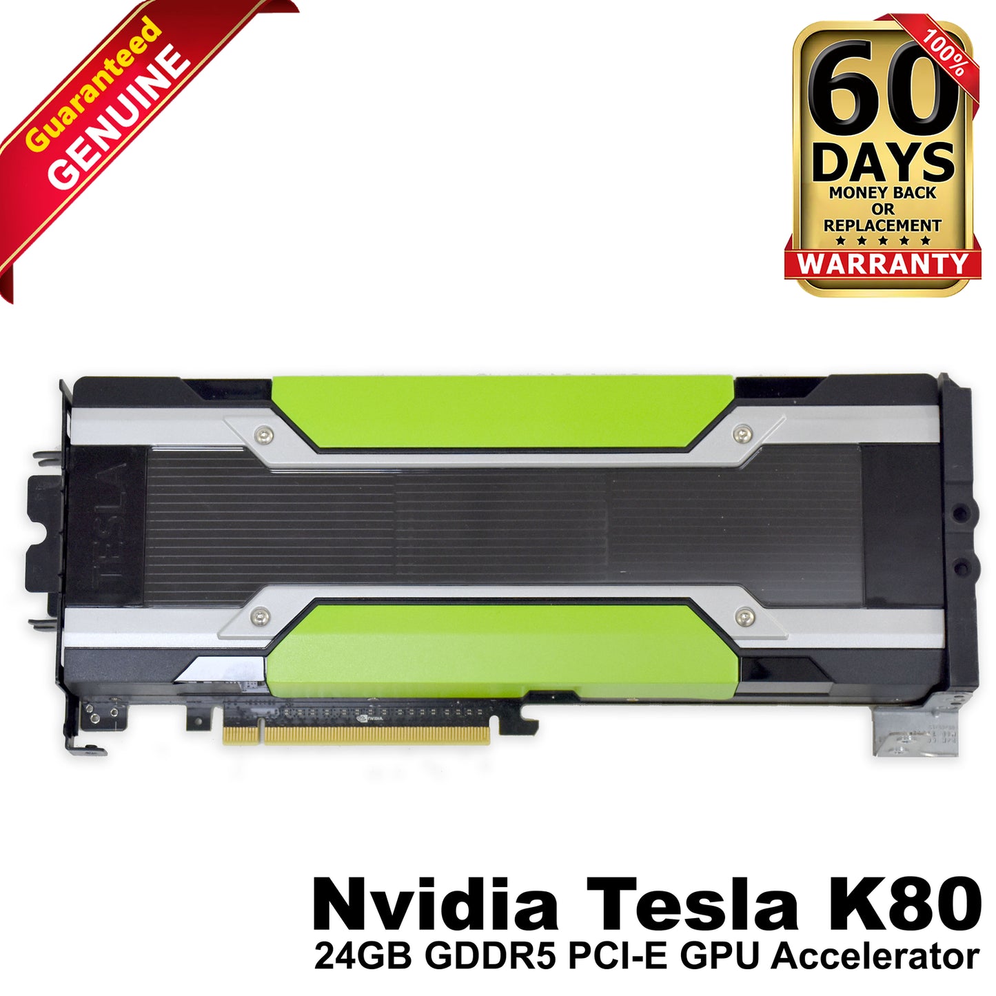 Dell Nvidia Tesla K80 Accelerator Card 24GB GDDR5 Server w/ Black Bracket HHCJ6