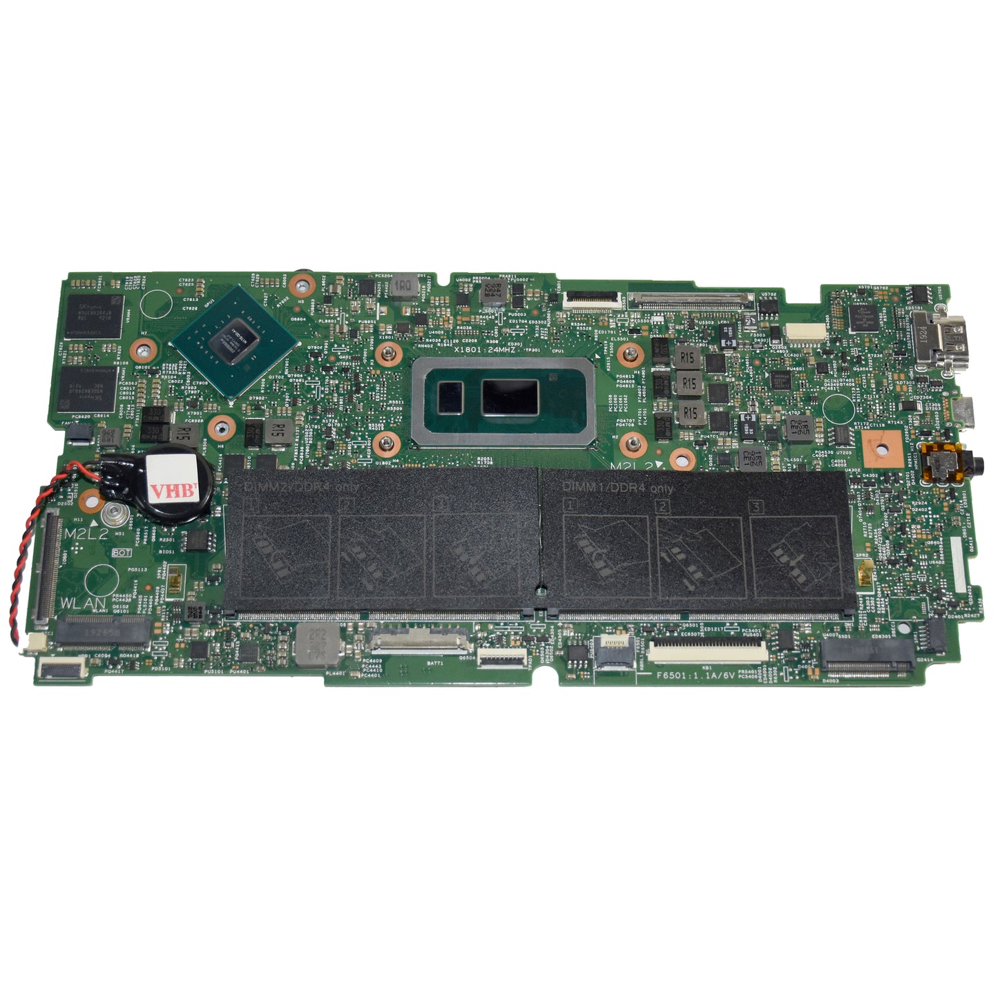 Dell Inspiron 17 7786 Motherboard i7-8565U Quad Core 1.8GHz Nvidia MX150 9P7JP