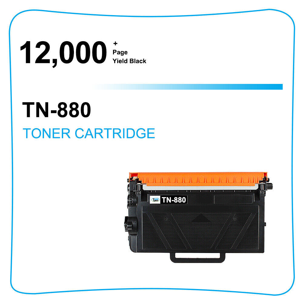 10PK Toner Compatible with Brother TN880 MFC-L6700DW HL L6250DW L6400DW L6200DW