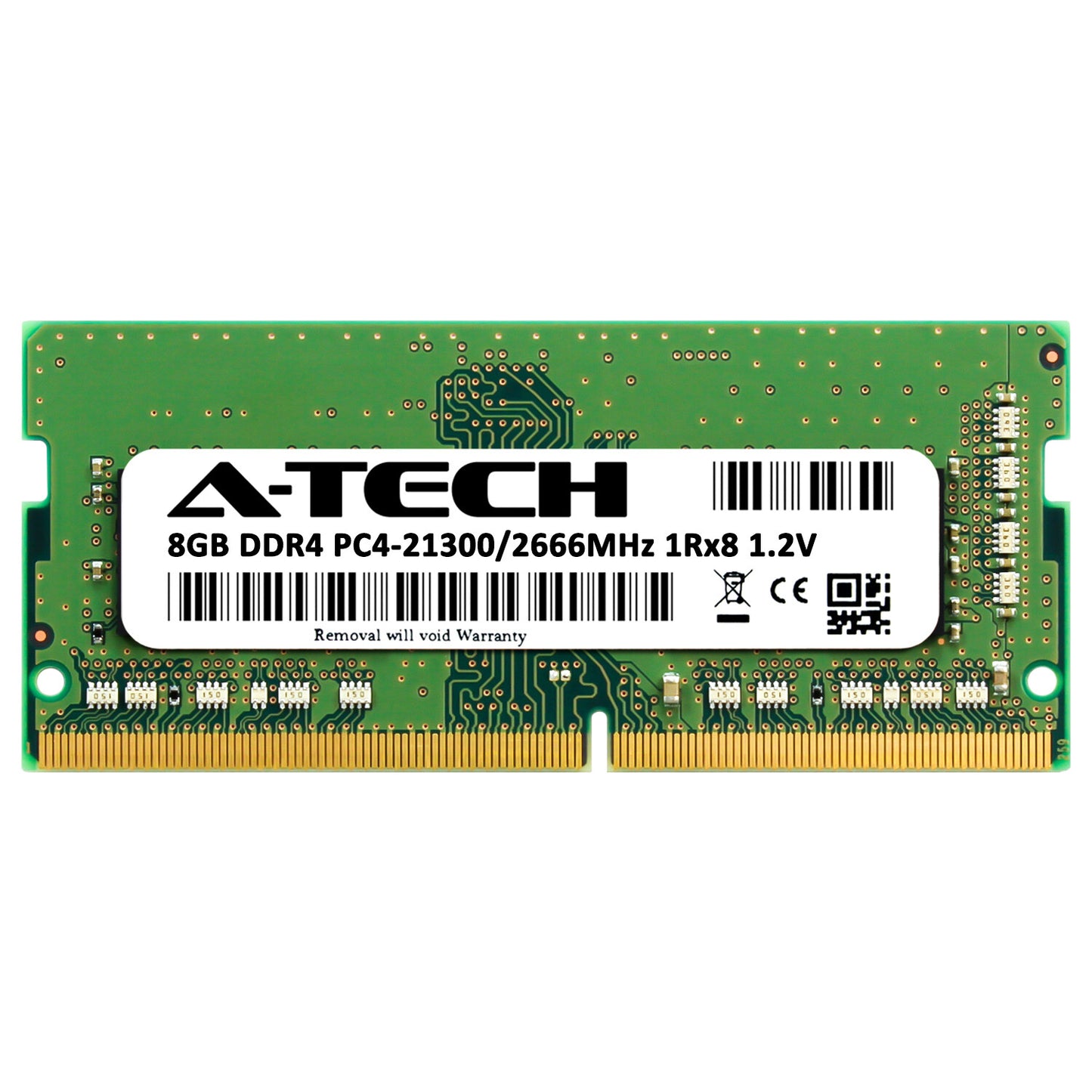 8GB DDR4 PC4-21300 2666MHz SODIMM (DELL 370-ADFU Equivalent) Memory RAM