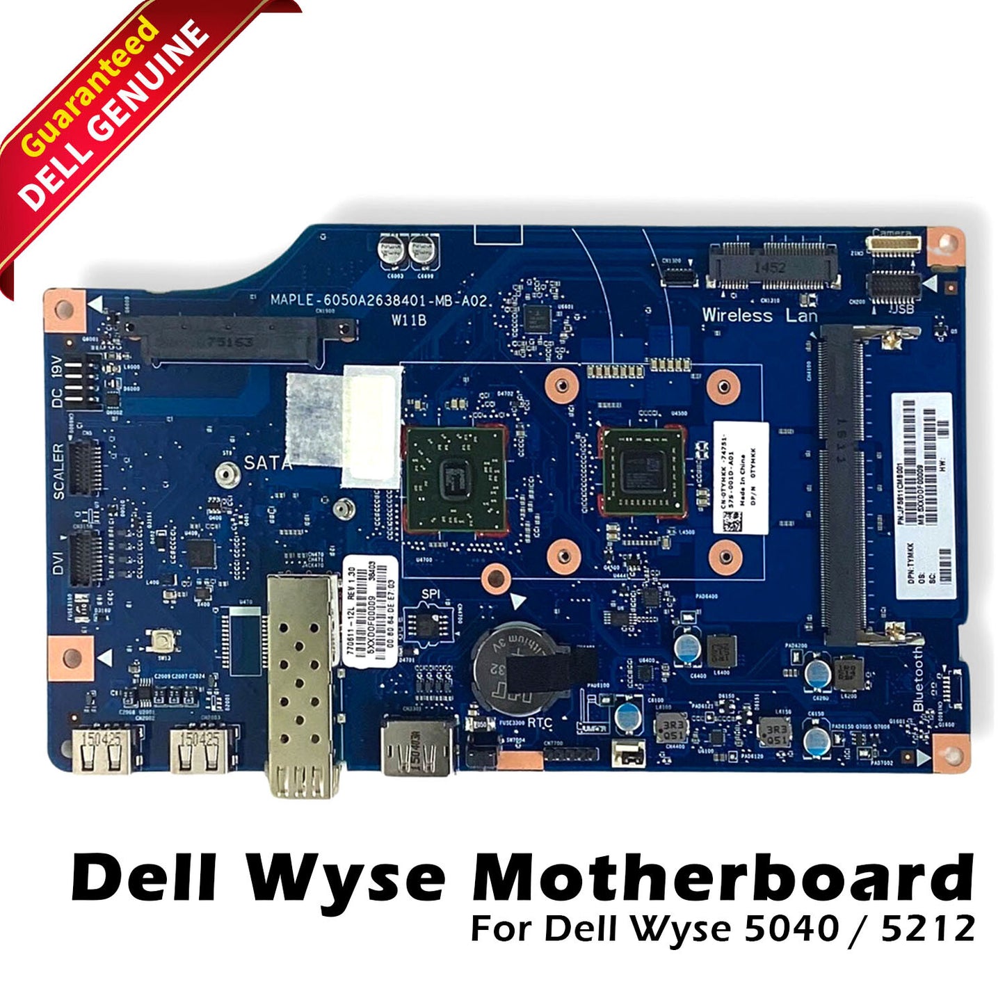Dell Wyse 5040 5212 Thin Client AIO Board MAPLE-6050A2780902-SCALER-A01 TYMKK