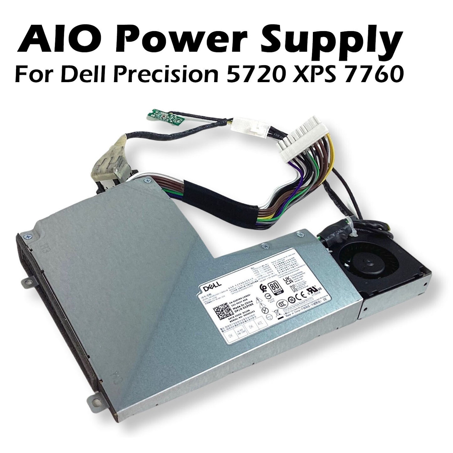 Dell OEM XPS 27 7760 Precision 5720 All In One 360 Watt Power Supply PSU 25Y9K