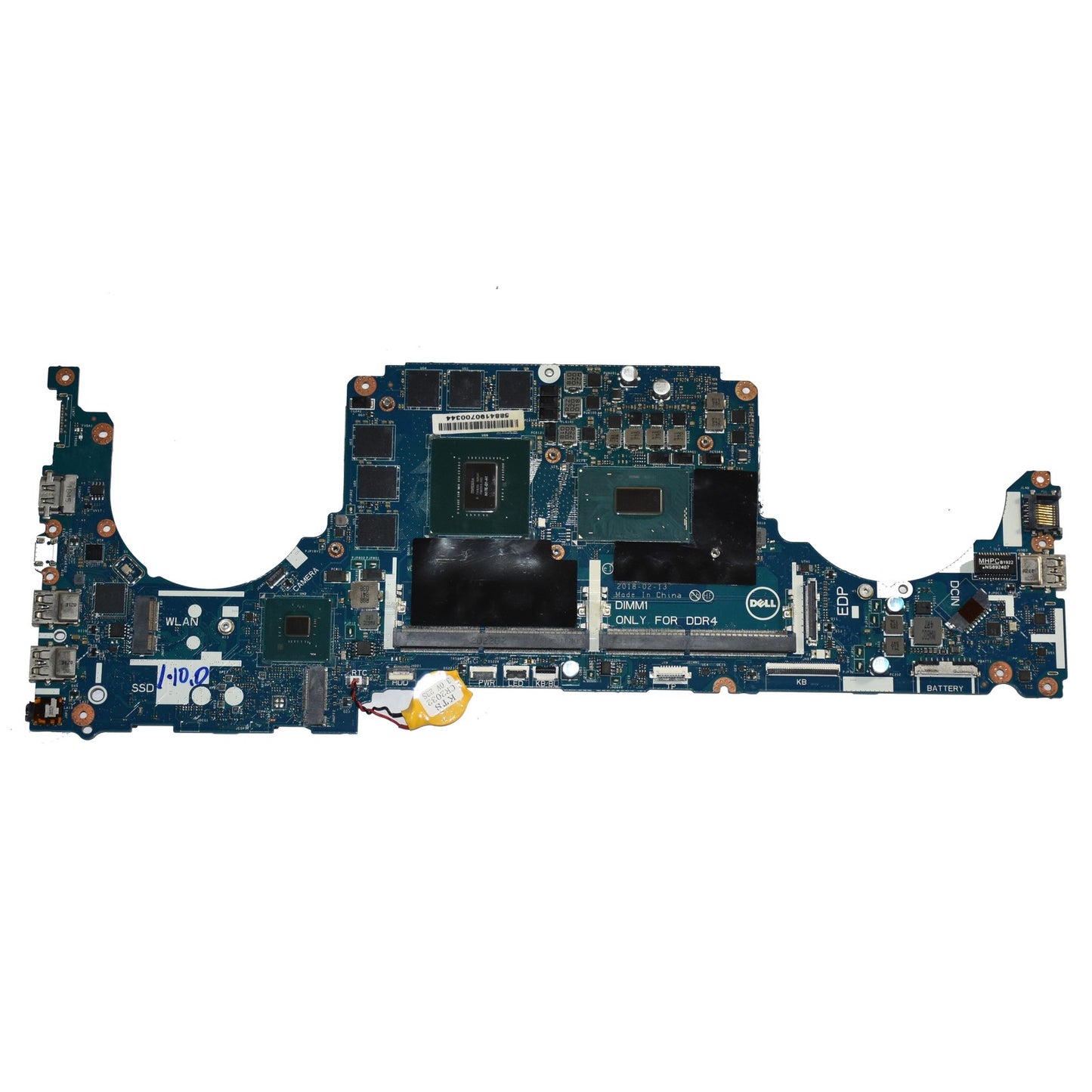 Dell G5 5587 Motherboard i7-8750H 2.2GHz Hex-Core NVIDIA GTX 1060 LA-E994P TM9WY