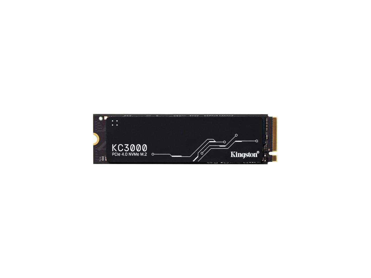 Kingston KC3000 M.2 2280 512GB PCIe 4.0 x4 NVMe 3D TLC Internal Solid State Dri