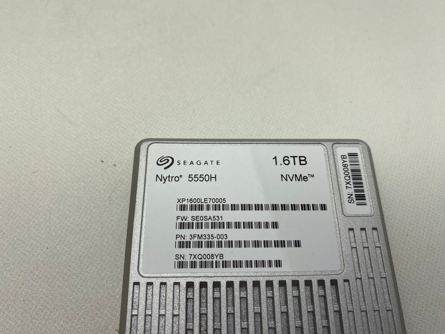 New 1.6TB Seagate Nytro 5550H PCI-E Gen4 4 Nvme 2.5" SSD XP1600LE70005