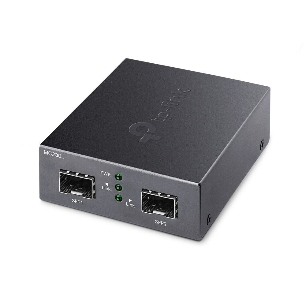 TP-Link MC230L | Gigabit SFP to SFP Fiber Converter