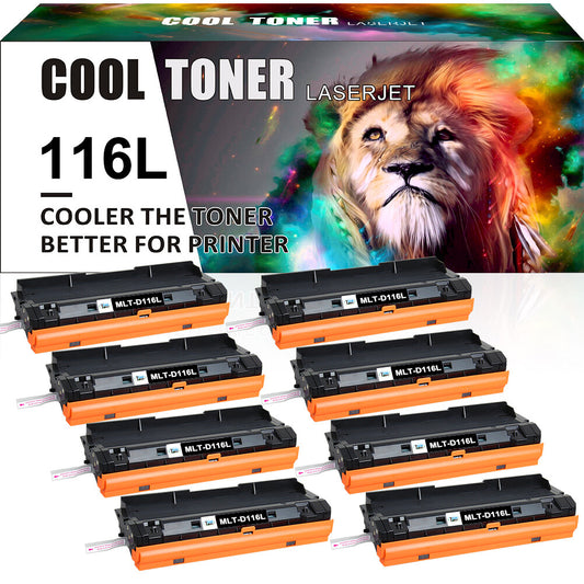 8 PK MLT-D116L Toner for Samsung Xpress SL-M2625 M2675FN M2836 M2826ND M2876FH