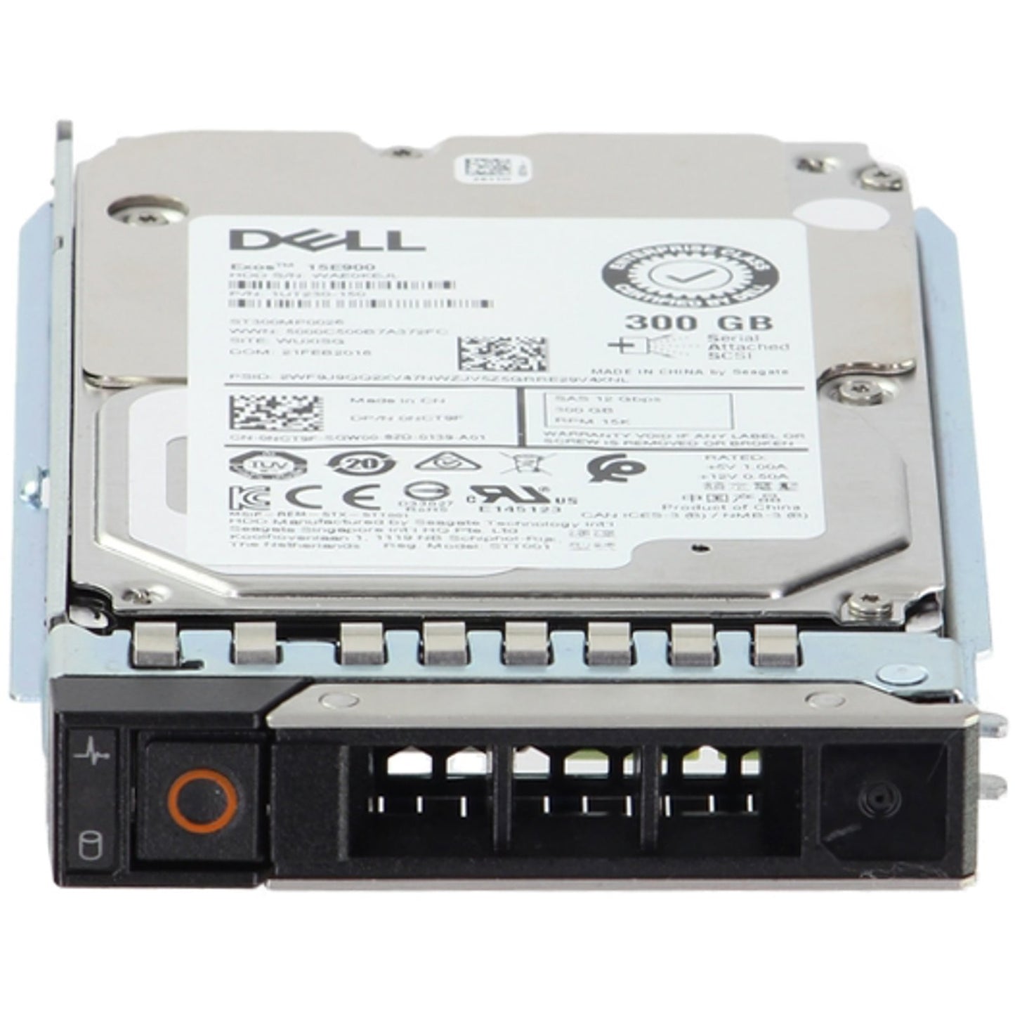 Dell 300GB 15K 512n 12Gbps SAS 2.5 HDD Exos 15E900 CPO (NCT9F) -R (NOT FOR HOME PC)