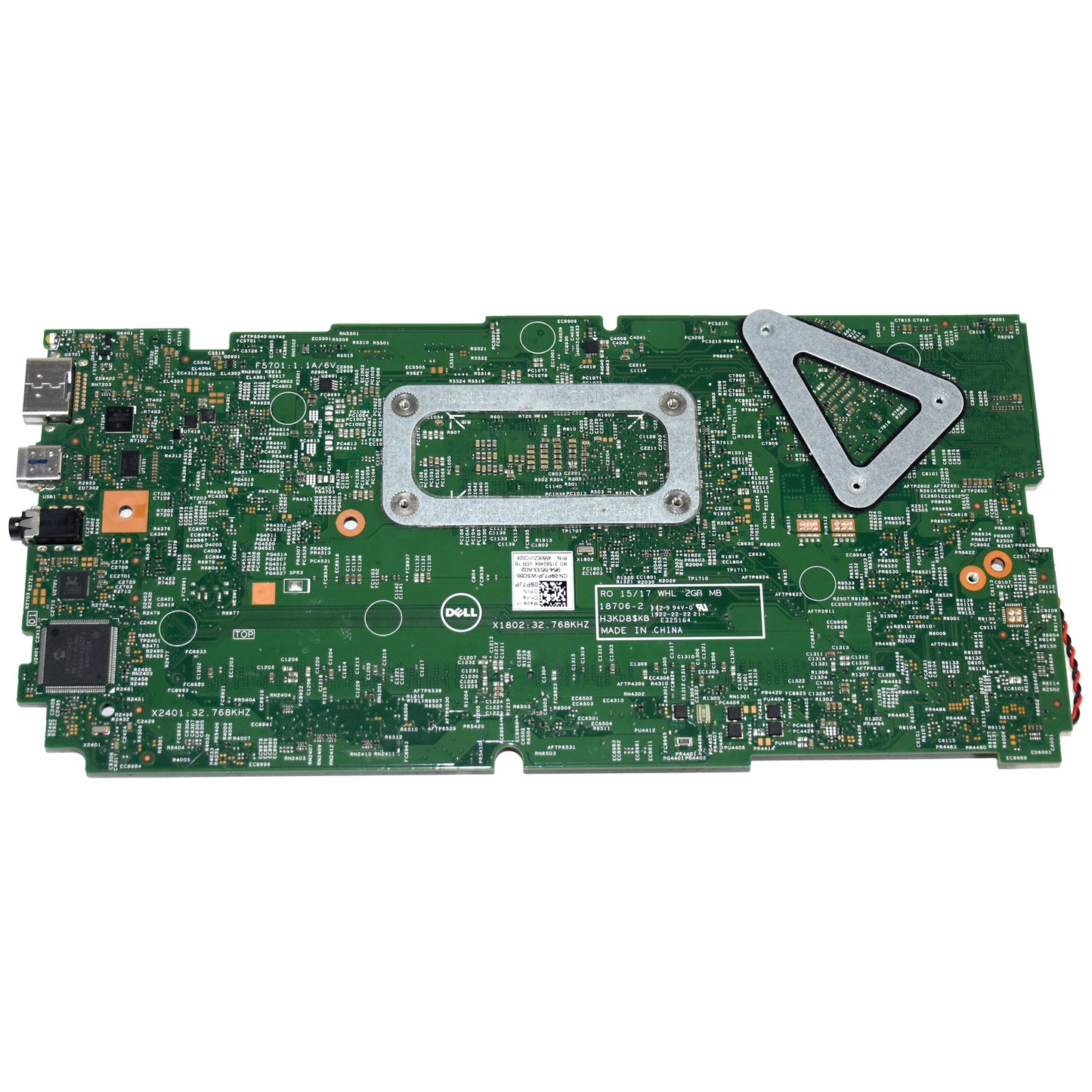 Dell Inspiron 17 7786 Motherboard i7-8565U Quad Core 1.8GHz Nvidia MX150 9P7JP