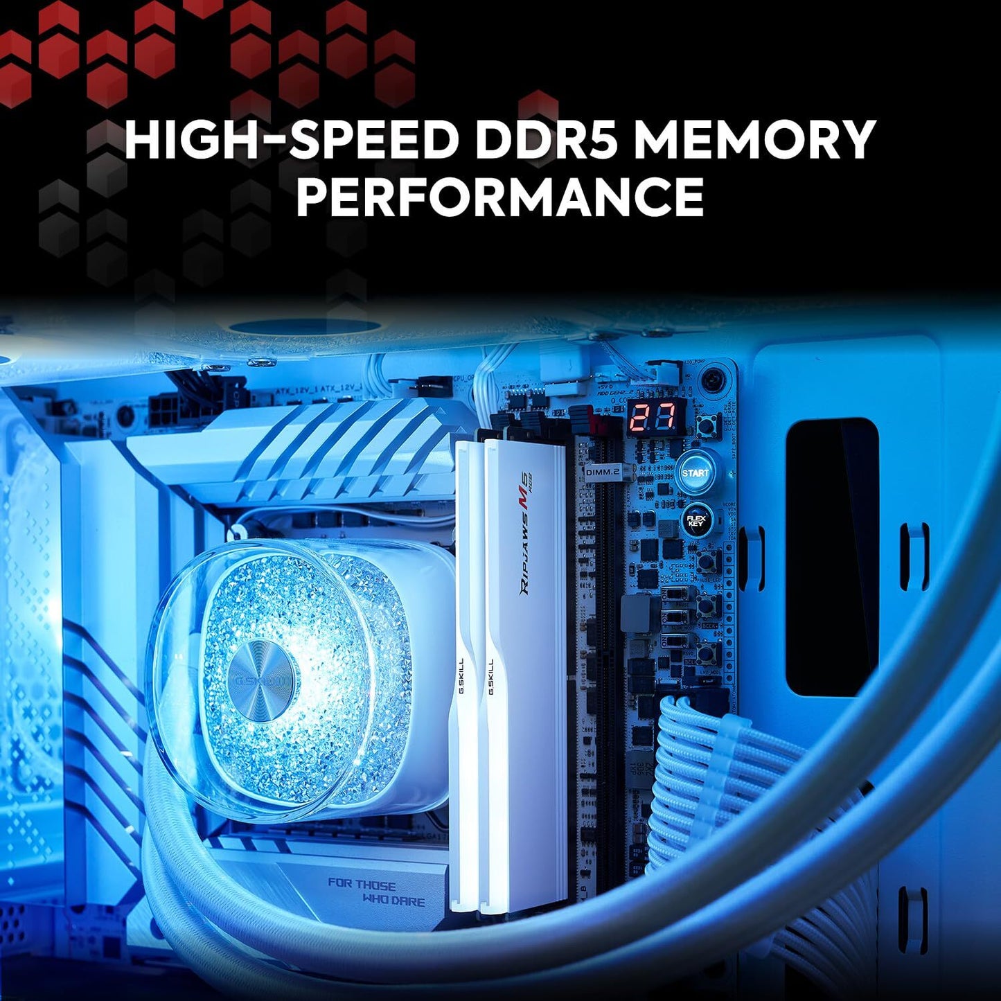 G.SKILL F5-5200J4040A32GX2-RM5RW MEM 2*32G|GSK F5-5200J4040A32GX2-RM5RW Memory