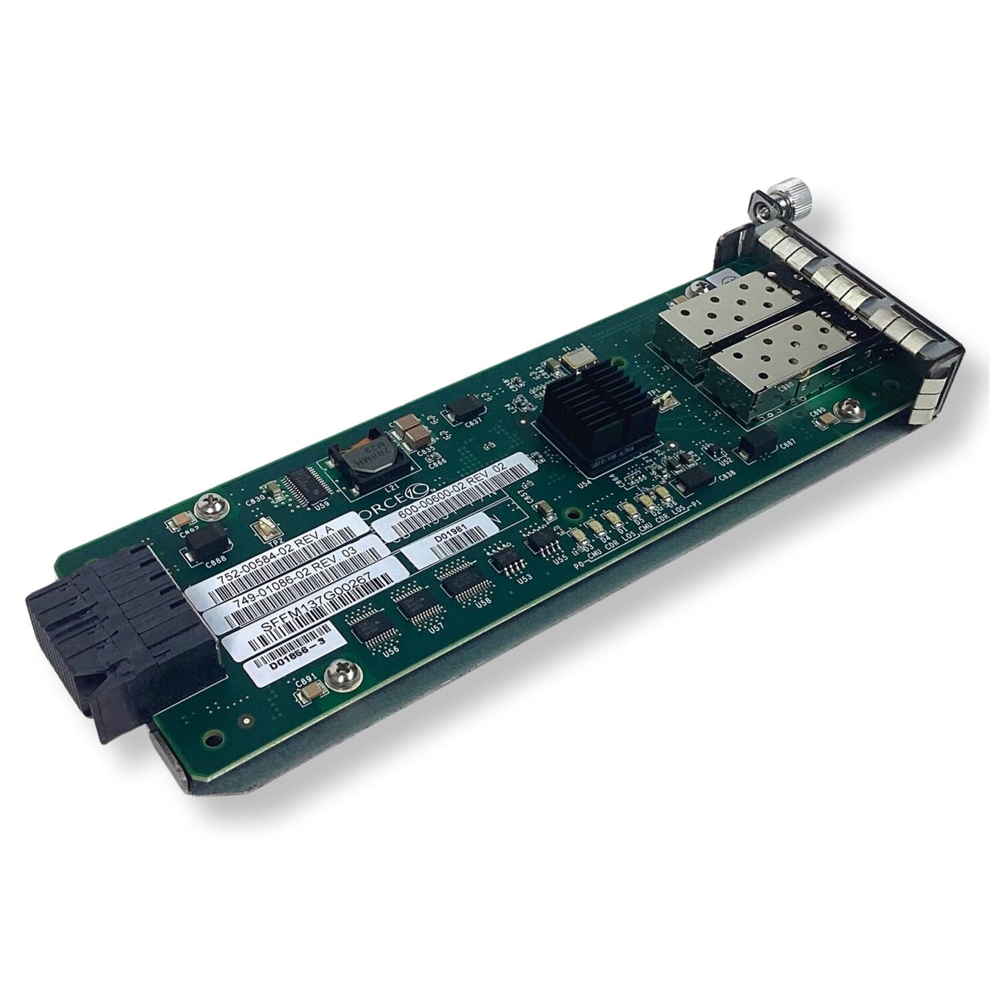 Dell Force 10 2-Port SFP+ High Speed Uplink module M6MG6 S60-10GE-2S